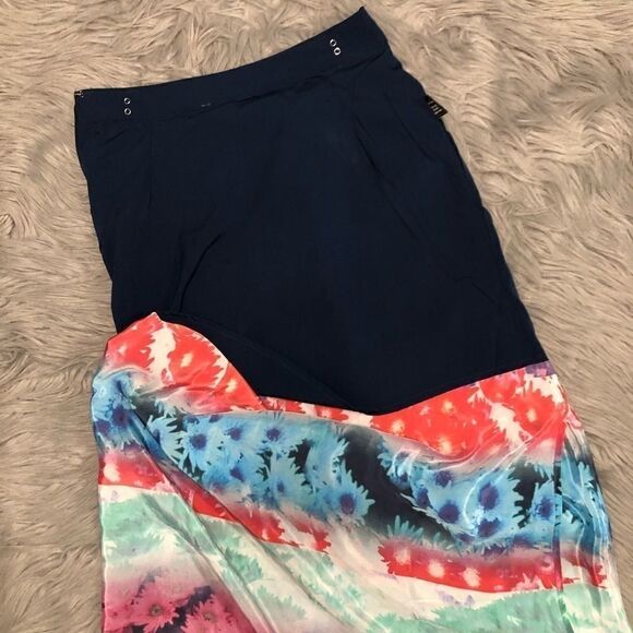 🚨 W118 Walter Baker Multicolor Floral Maxi Skirt - Picture 8 of 10